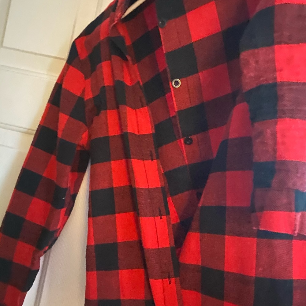 3/4 sleeve plaid